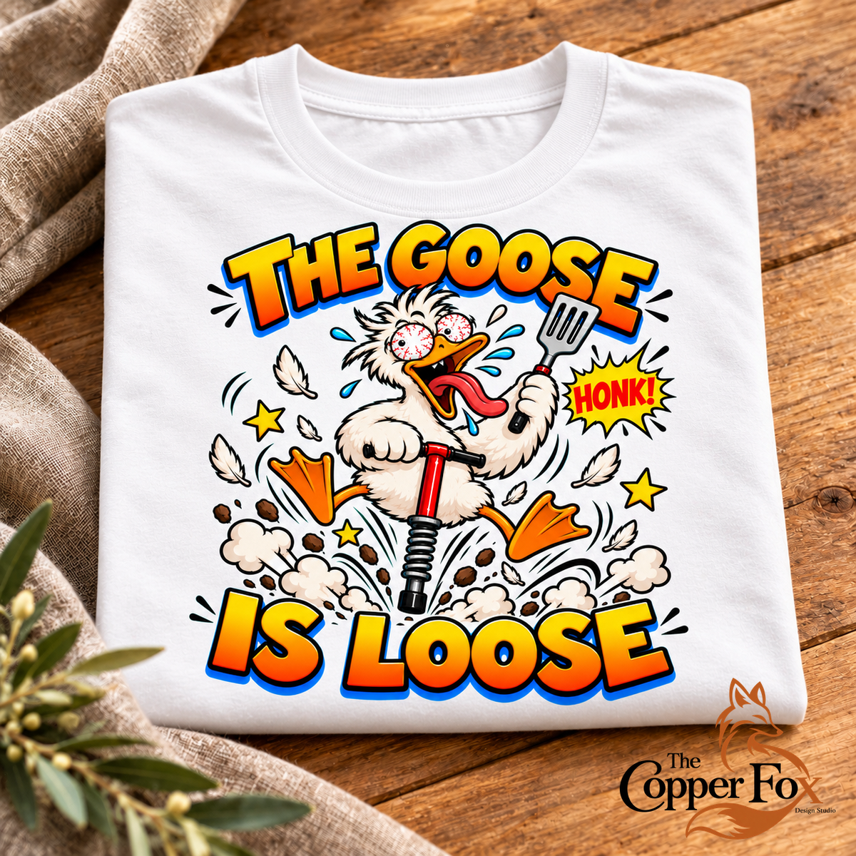 The Goose is Loose — T-Shirt