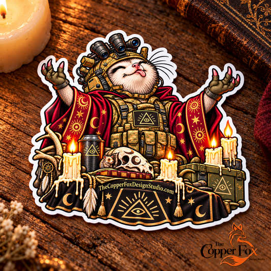 It's Not a Cult Opossum — Sticker | Soldier Series 1