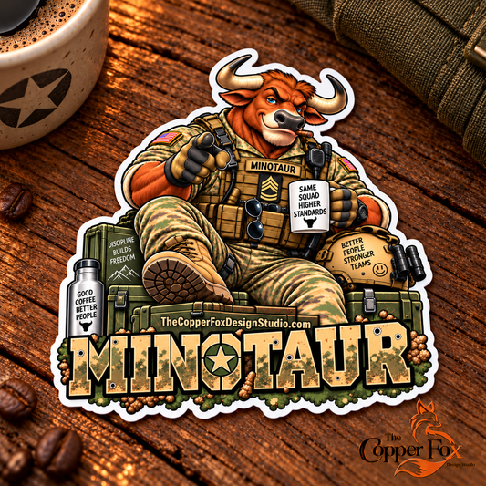 Tactical Minotaur — Sticker | Soldier Series 1