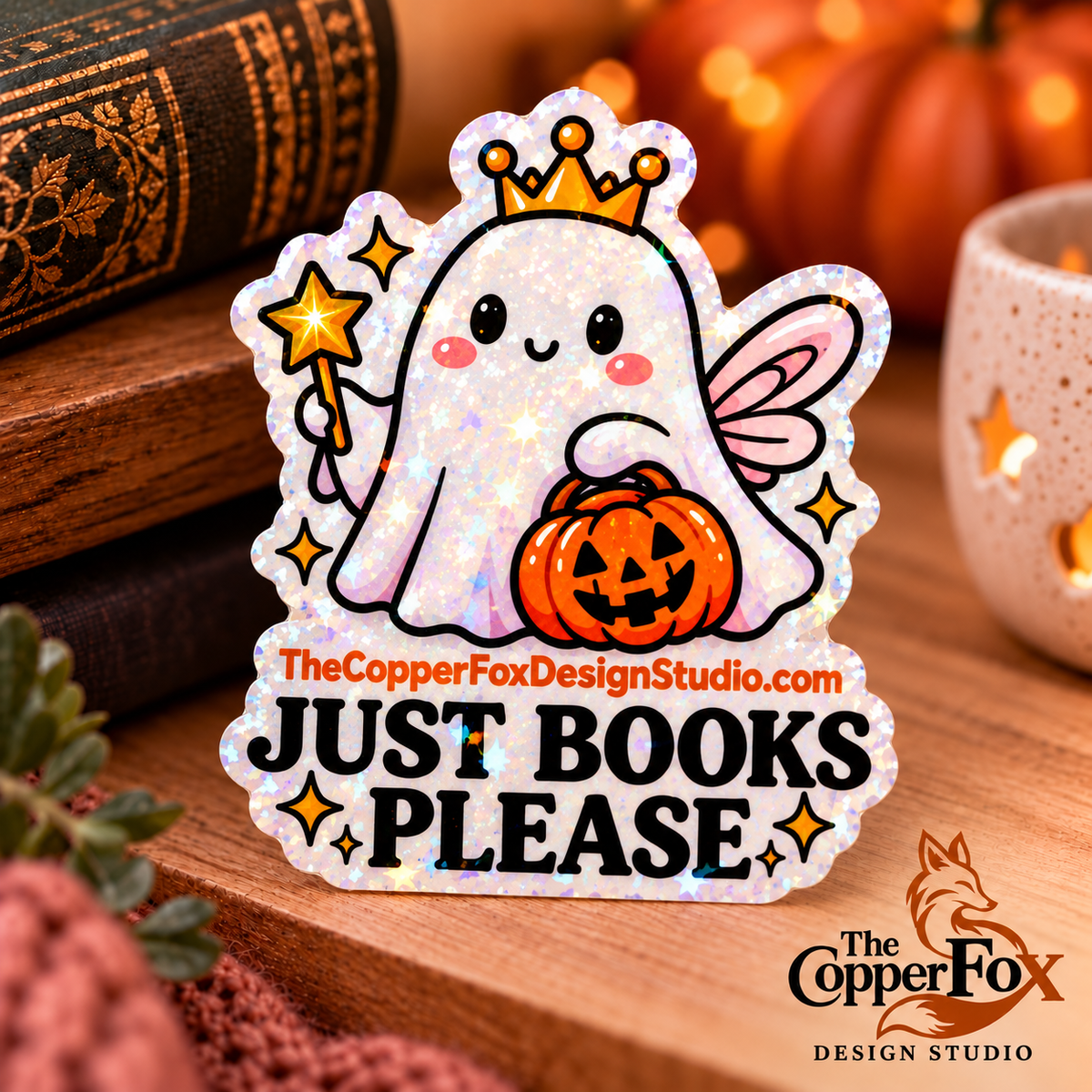 Just Books Please — Sticker