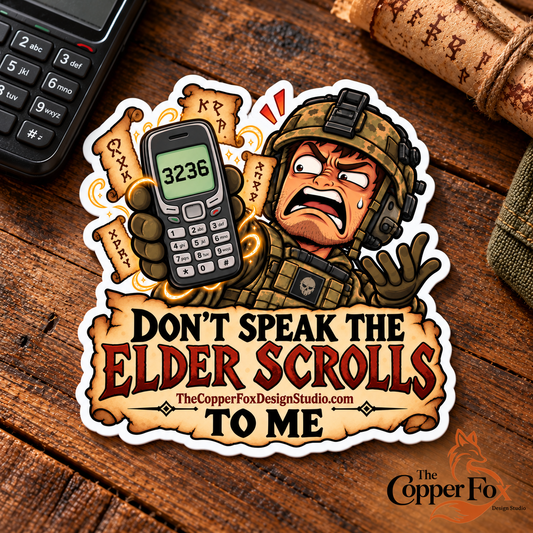 Fluent in T9 — Sticker | Soldier Series 1