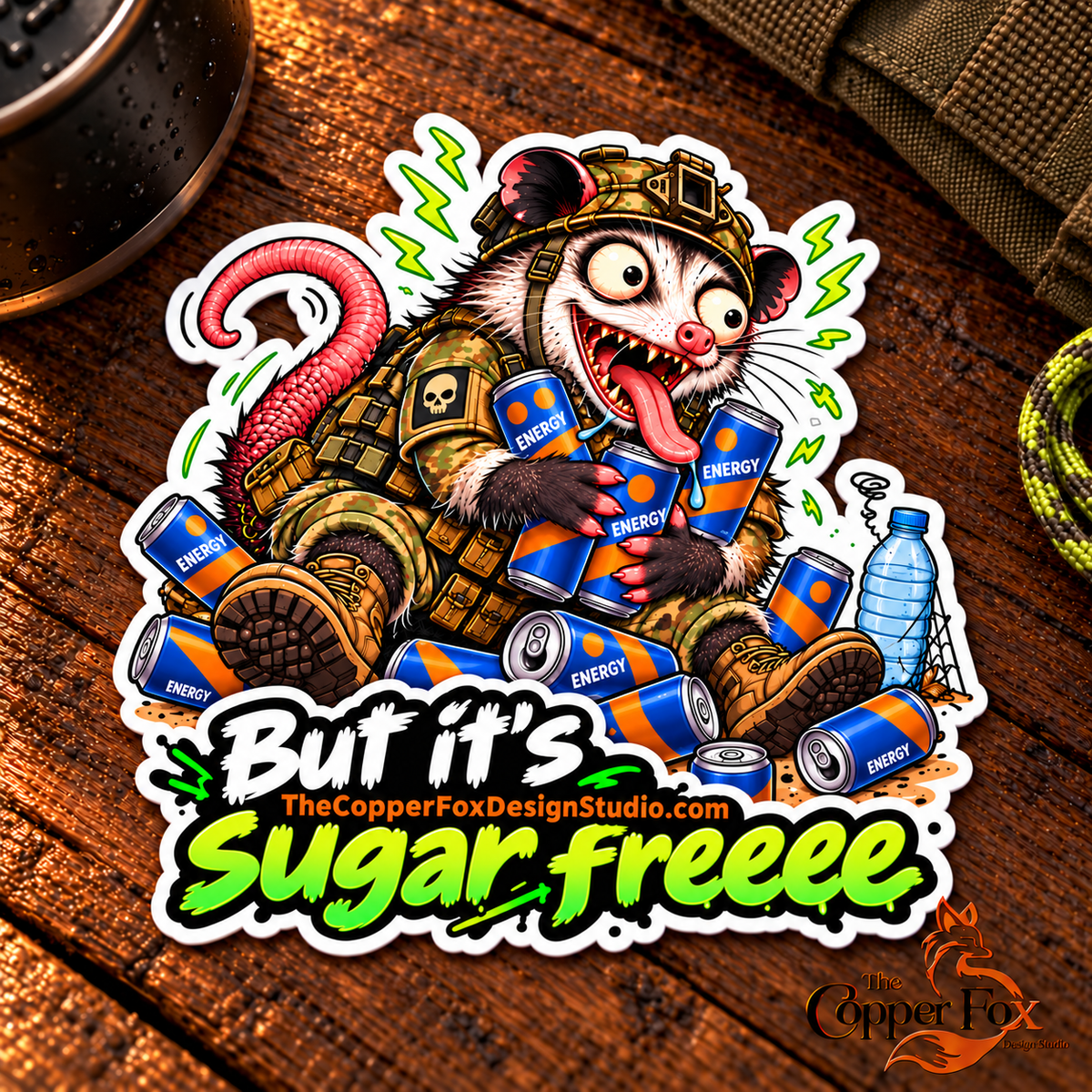But It’s Sugar Free! — Sticker | Soldier Series 1