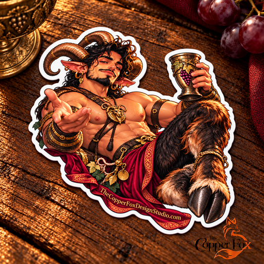 Satyr’s Golden Toast — Sticker | Soldier Series 1
