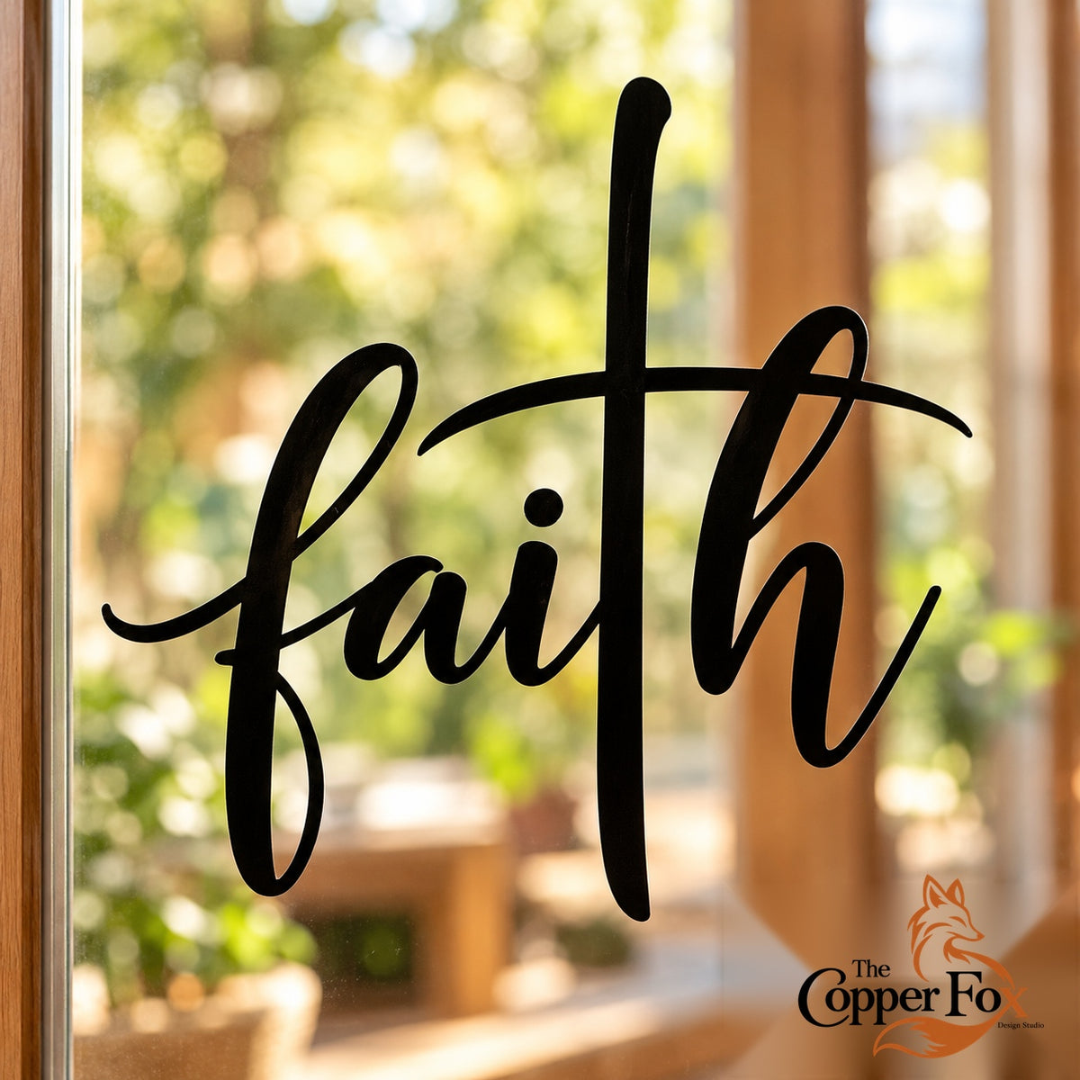 Faith in Every Line — Vinyl Decal