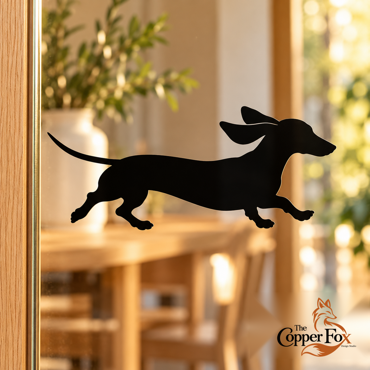 Wiener on the Run — Dachshund Vinyl Decal